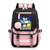New Anime BLUE LOCK Backpack Teenagers Outdoor Street Cool Rucksack USB Zipper Backpack High Quality Anime Backpacks 6
