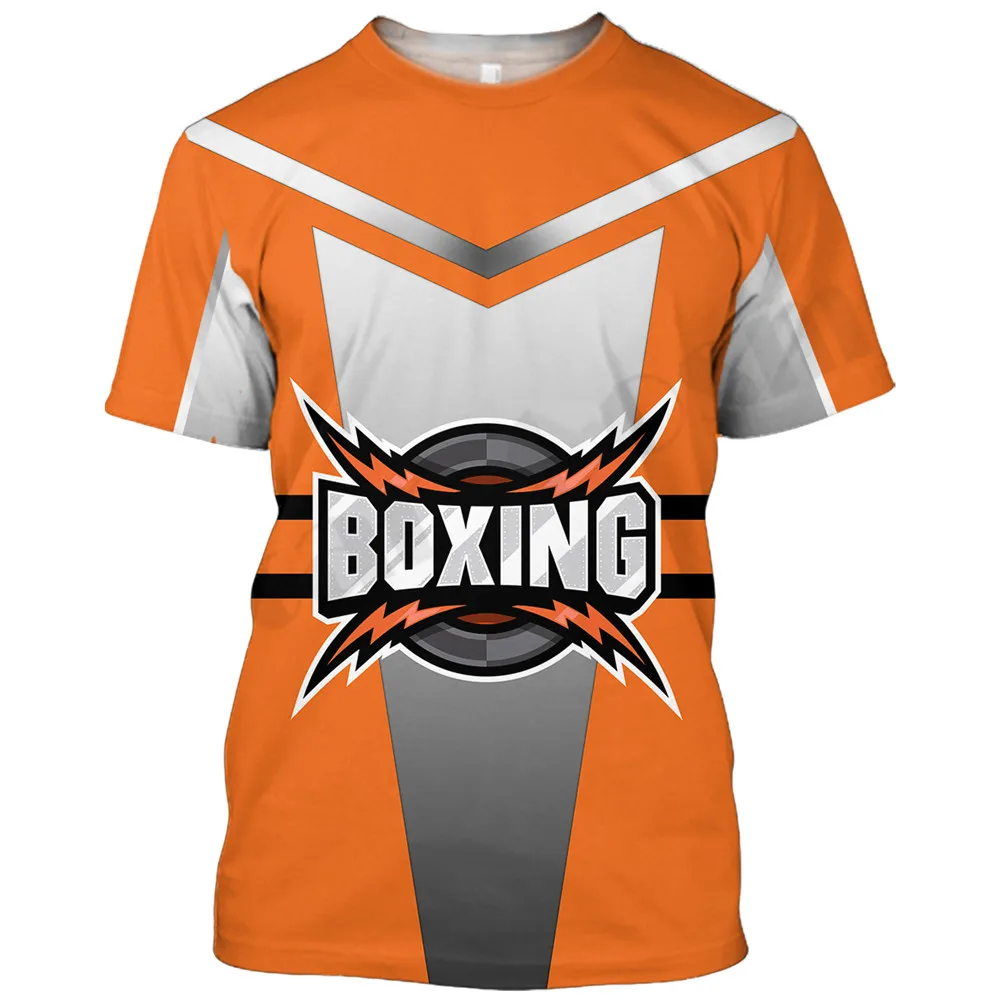 

Men's Boxer Series 3D Printed Hip Hop Harajuku T-shirt Fashion Summer Refreshing Short Sleeve T-shirt Top