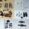 CROSS 1/12 RC MC6A Off Road Military Truck 3 Axles Car KIT Unassembled Motor ESC Light Sound Radio Toy Gift Model TH10480 4