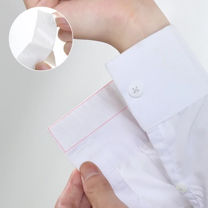 8/40M Hat Shirt Collar Anti-dirty Grime Protector Fixing Sticker Self-adhesive Disposable Tape Rolled Sweat-absorbent Tape shirt collar protector