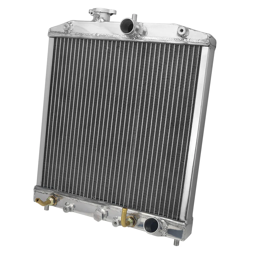 

Aluminum Racing Dual Core 2-Row Cooling Radiator AT