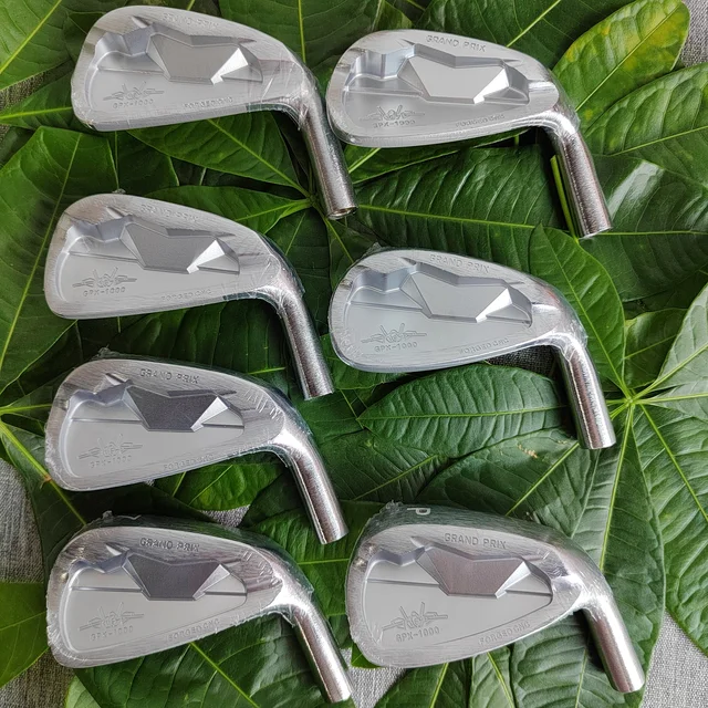 Japan's New Golf Irons Grand Prix Gpx-1000 Iron Set Forged Cnc (4 5 6 7 8 9  P) 7pcs/set Silver Engraving - Club Heads - AliExpress