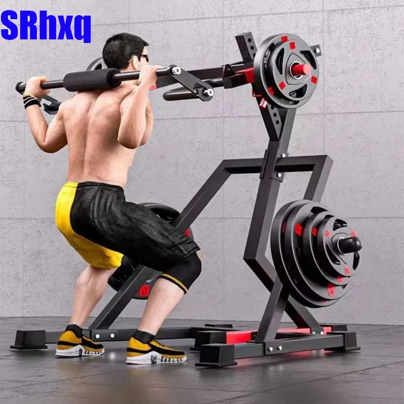

Household commercial squatting machine 200kg load-bearing festival full-body exercise 12 gears can be adjusted freely
