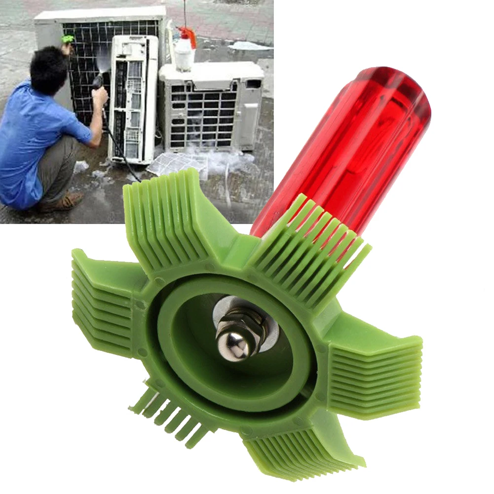 

Coil Comb Radiator Condenser 1pcs Air Conditioner Cleaning Tool Coil Straightener Cooling Brush Evaporator Fin