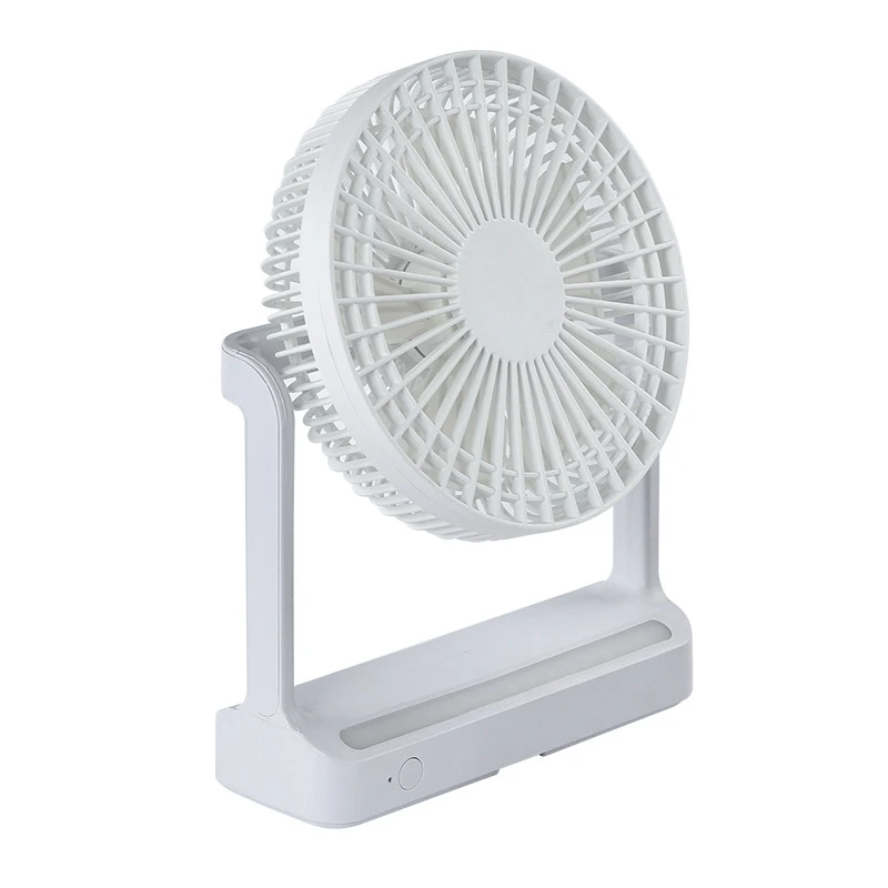 

Desktop Small Fan Rotating Shaking Head Wall Hanging Ceiling Fan Night Light Portable Mini Table Fan