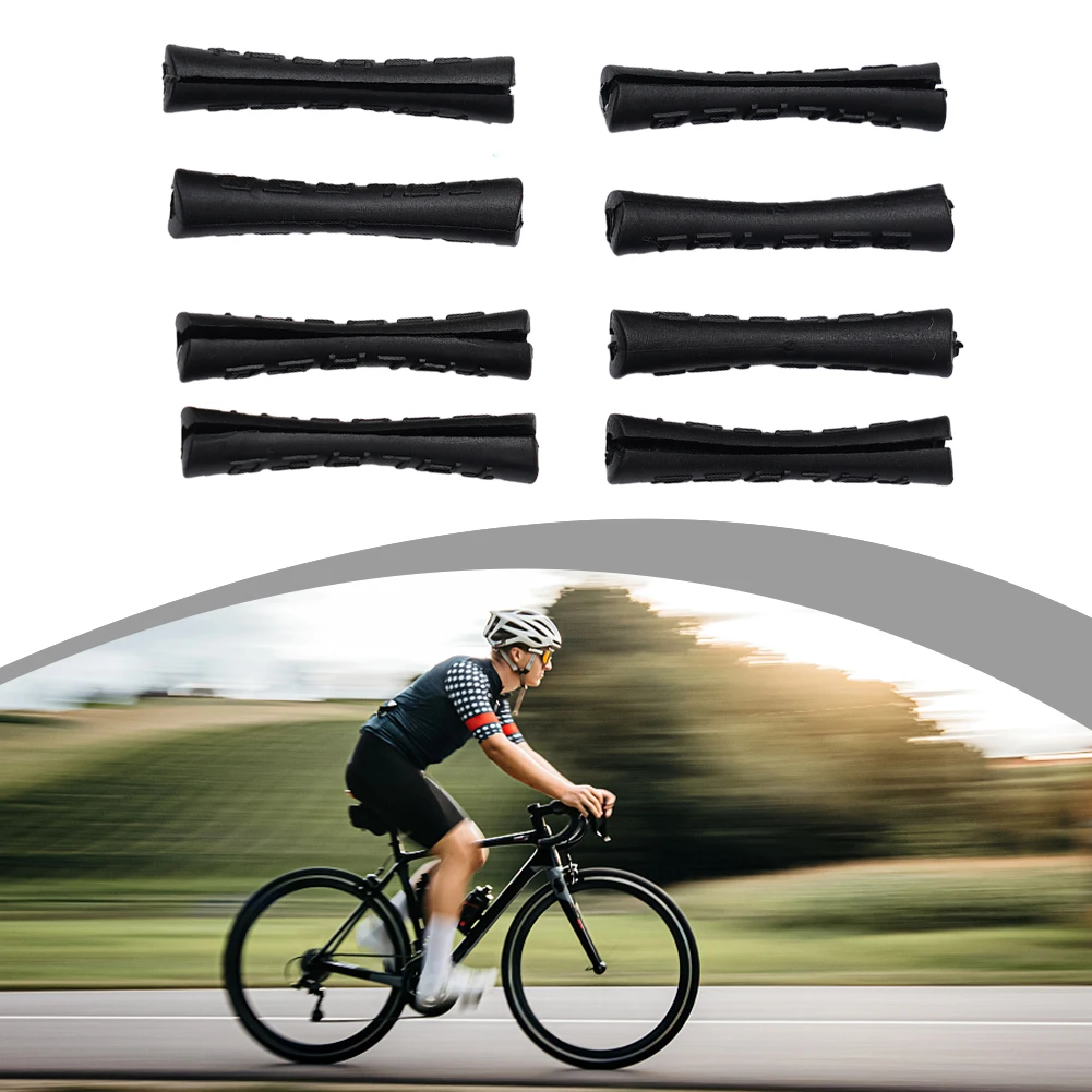 

8pcs Bicycle Frame Protective Covers Mountain Bike Cable Protector Line Pipe Sleeve Anti Scratch Shift Brake Cycling Accessories