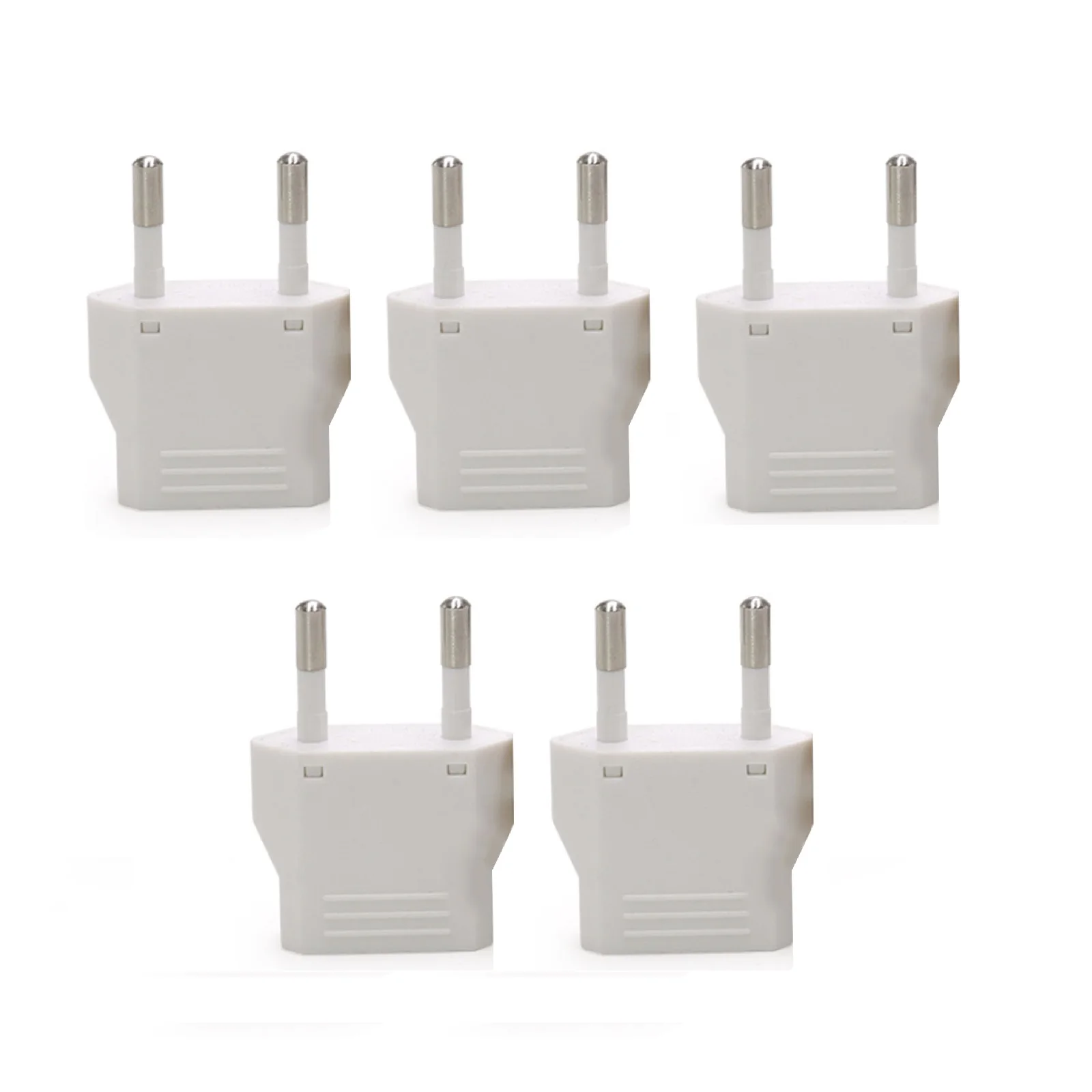 

5pcs 6A Black /whiteConversion Plug European Adapter Suitable For European Travel And Business Conversion Plug