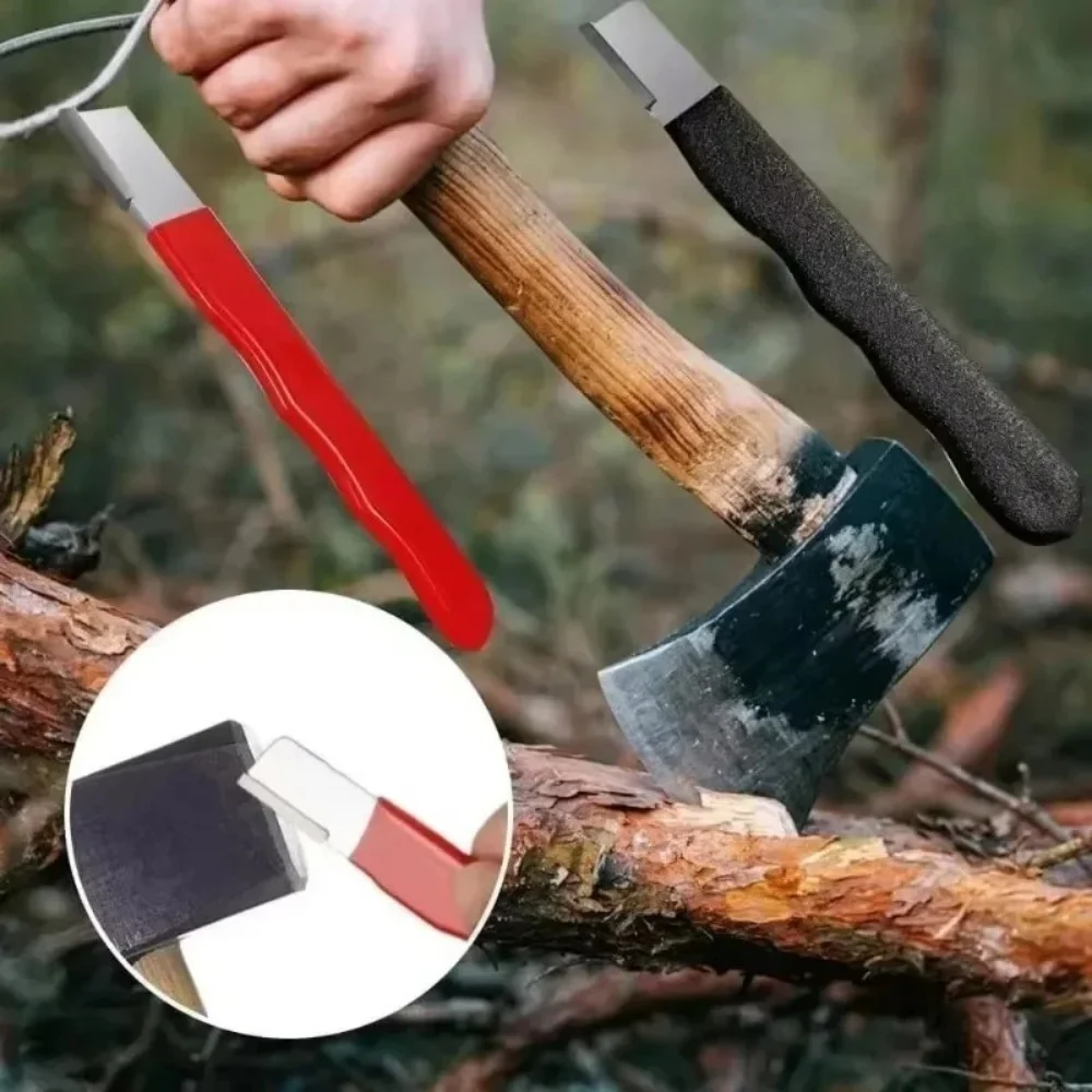 Kitchen Scissors Sharpener Tungsten Diamond Ceramic - Professional Sharpening Stone for All Blades Garden Shears Precision Tool