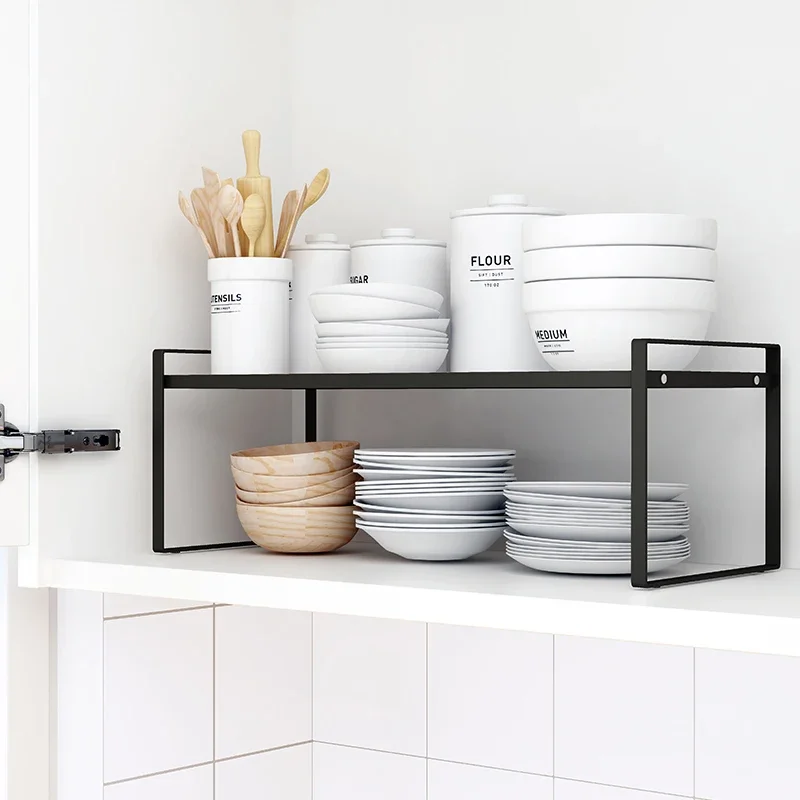 

Steel Kitchen Dishes Bowl Storage Rack Kitchenware Utensils Drainer Shelf Cabinet Over Sink Cutlery Drying Holder Home Organizer