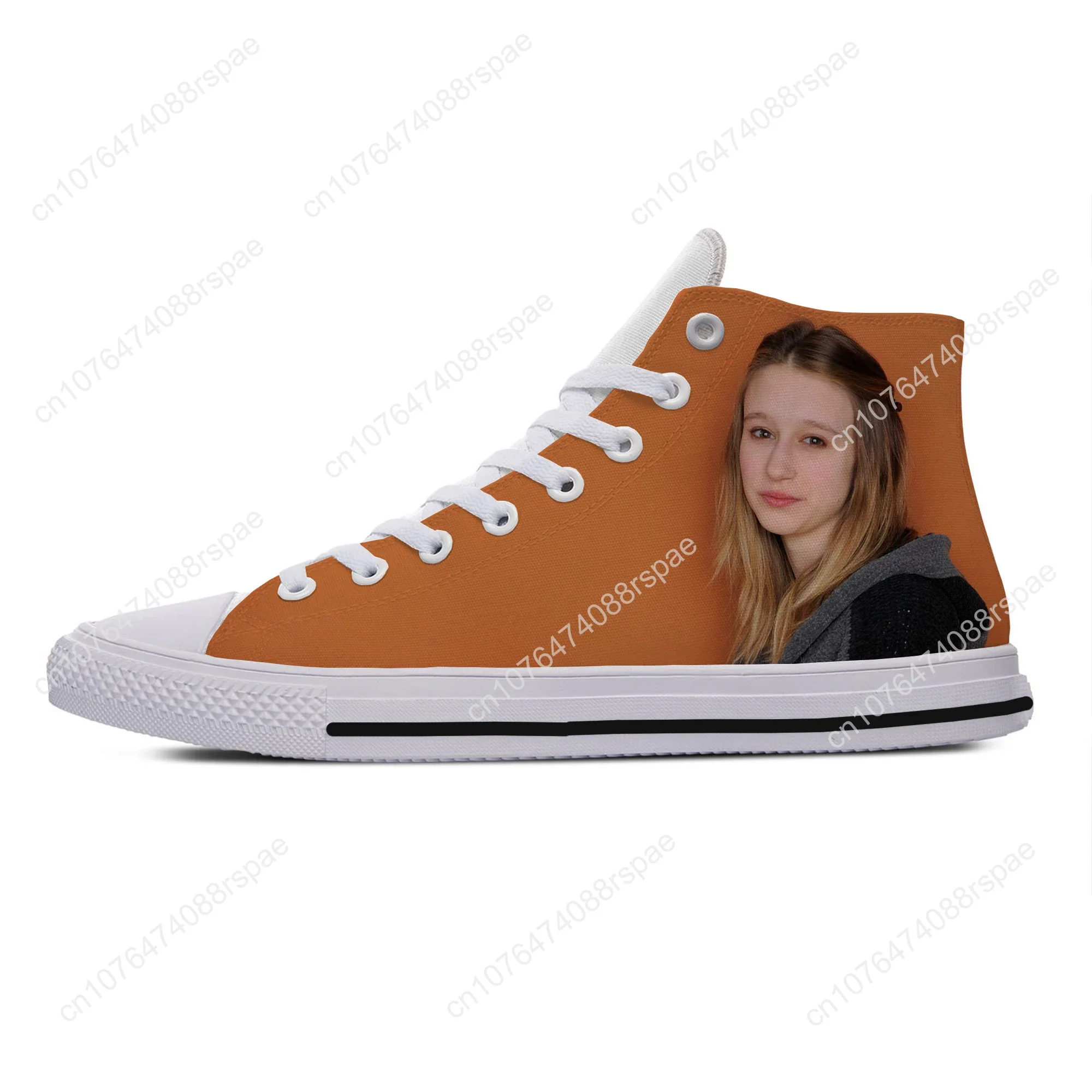 Hot Cool Fashion Pop Funny New Summer High Quality Sneakers Handiness Casual Shoes Men Women Taissa Farmiga High Top Board Shoes