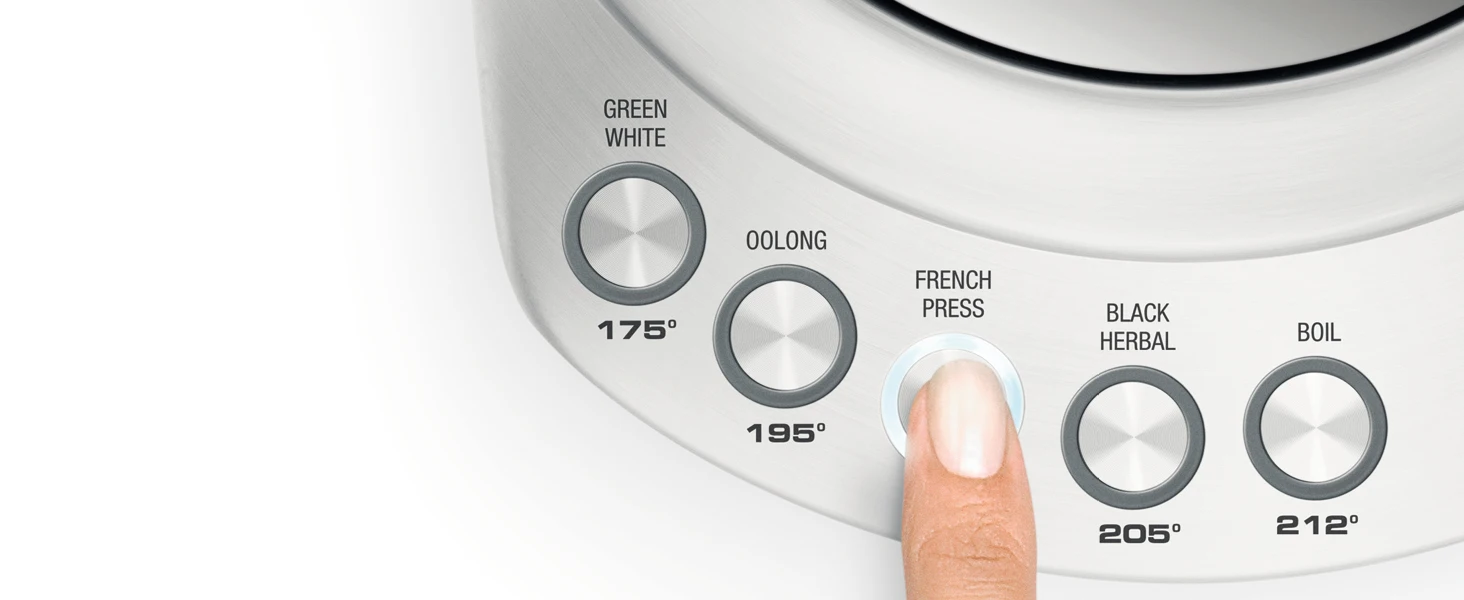 Description Picture 3 of itemthe Smart Kettle™ Luxe Electric Kettle, BKE845BSS, Brushed Stainless Steel