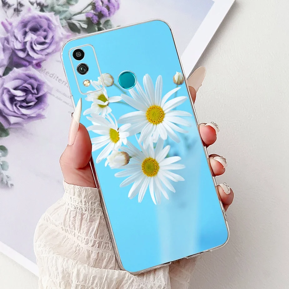 Luxury Painted Soft Slim Phone Case for Honor 9X and 10X Lite