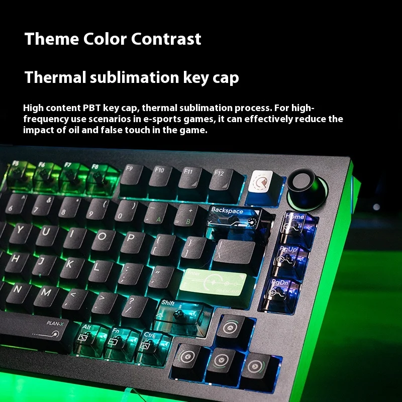 Lemokey L5HE 8K フラッグシップ有線磁気スイッチゲーミングキーボード