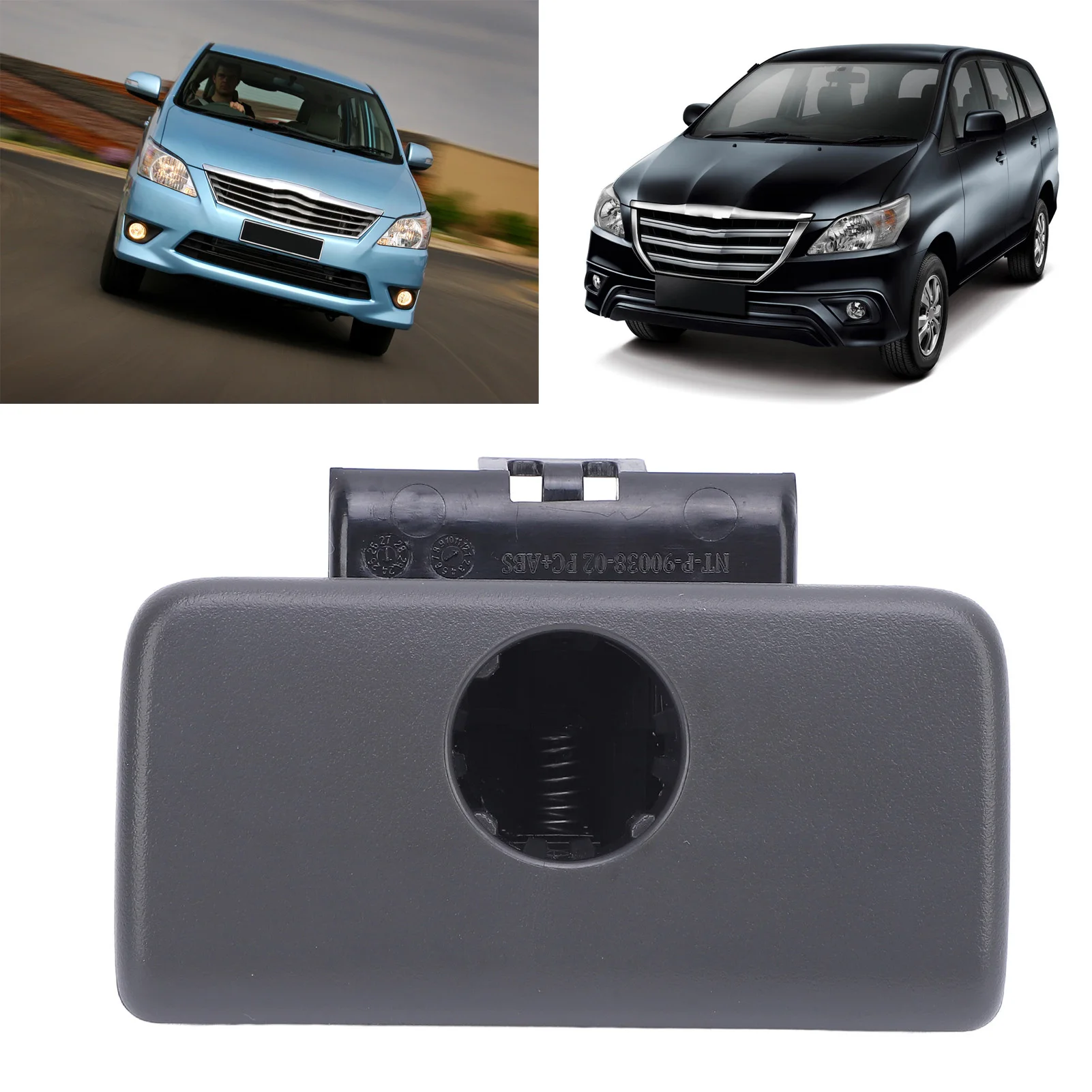 Glove Box Compartment Door Lock ABS Glove Box Door Lock with Keyhole Enhanced Security 55506 33030 B5 for  2004 To 2015