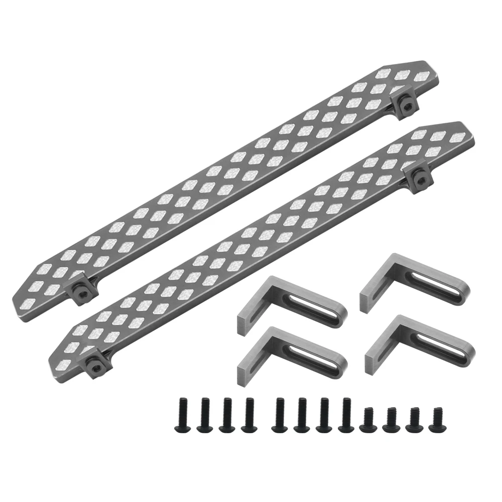 Aluminium Alloy Pedal Board for 1/10 RC Crawler Cars - Upgrade Parts