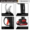 LYUWO 198VF 30mm Cordless Electric Pruner Pruning Shears Efficient Fruit Tree Bonsai Pruning Branches Cutter Landscaping Tool 4