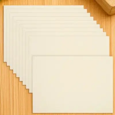 10Pcs 빈 A4 인증서 용지 인쇄 가능 쓰기 가능 인증서 시트 학교 사무실 학교 용품용 내부 용지