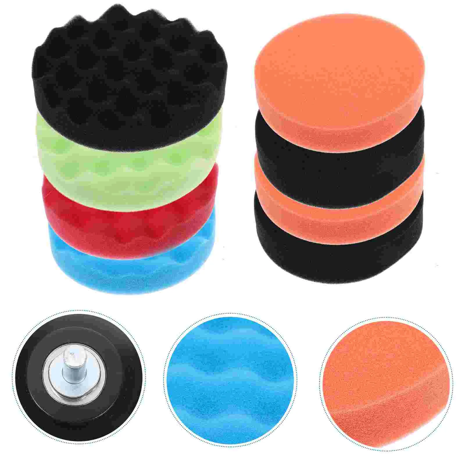 

Polishing Sponge Buffer Pad for Car Detailing Wheel Sealing Glazes Drill Attachment Buffing Buffers and Polishers Kit Machine