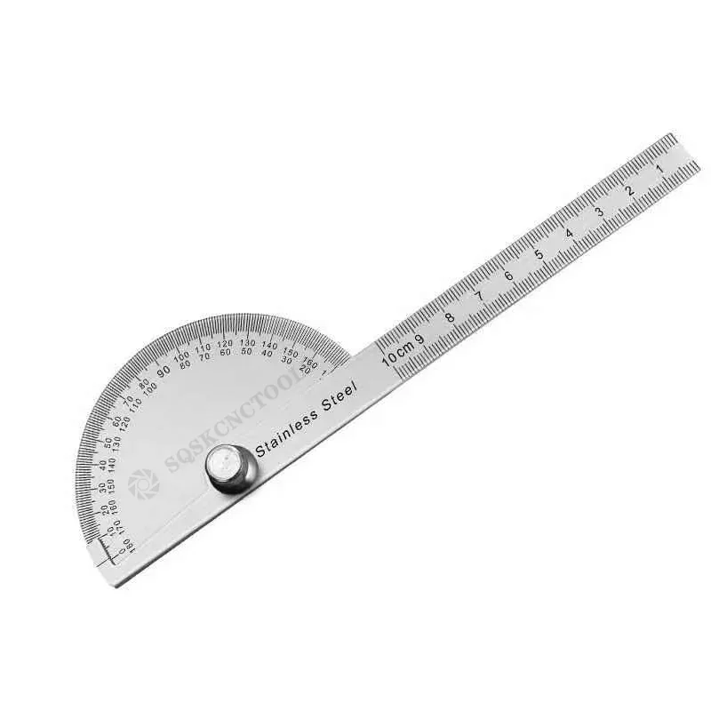 Digital Angle Gauge Adjustable Angle Gauge 180 Degree Protractor Metal Angle Finder Goniometer Angle Ruler Stainless Steel Woodworking Tools Rotary Measuring Ruler 100/150