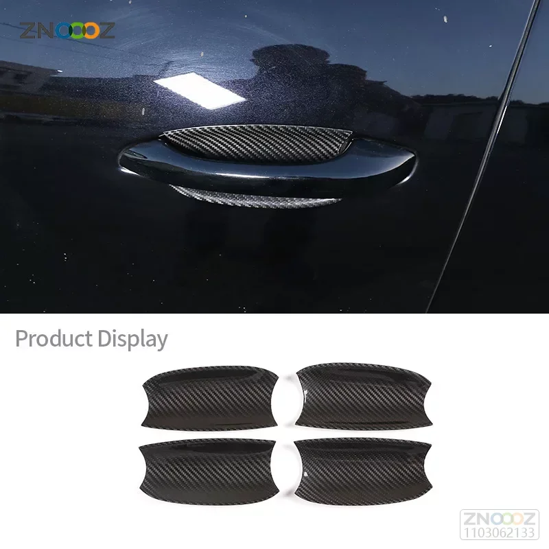 

Накладка на дверную ручку из углеродного волокна для Porsche Cayenne 18-21