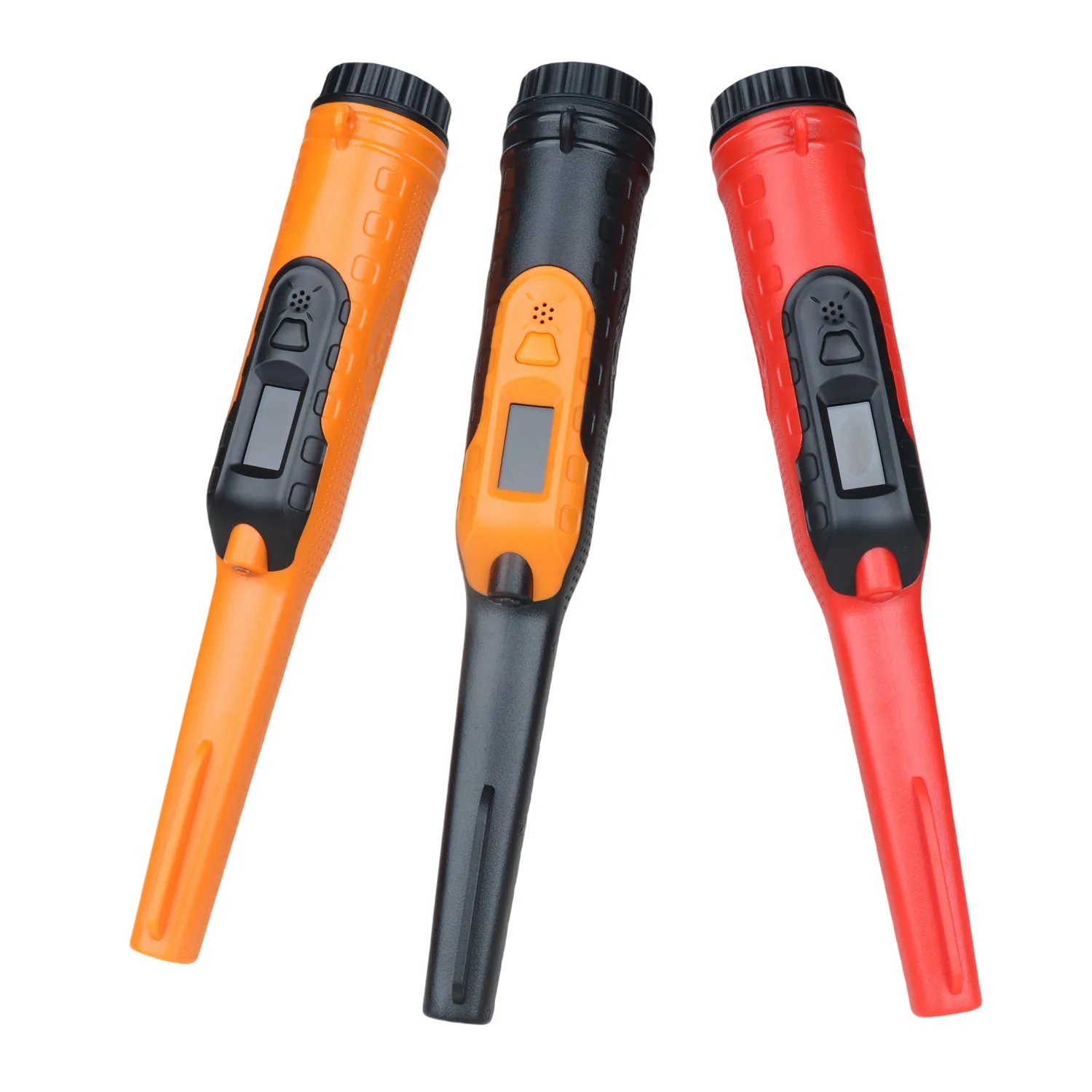 Metal Detector Waterproof LCD Indicating Metal Detector with LED Flashlight IP68 Underwater Super Pinpointer Gold Locator For Gold Silver Coin