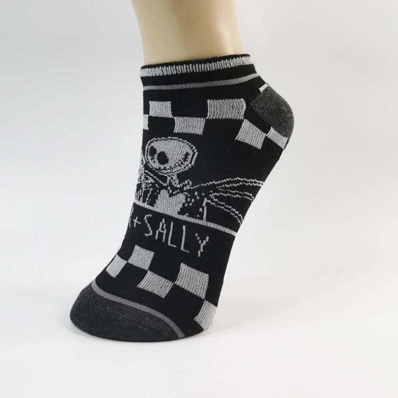 Punk Anime Short Socks Sally Jack Demon Cosplay Boat Socks Kids Gift