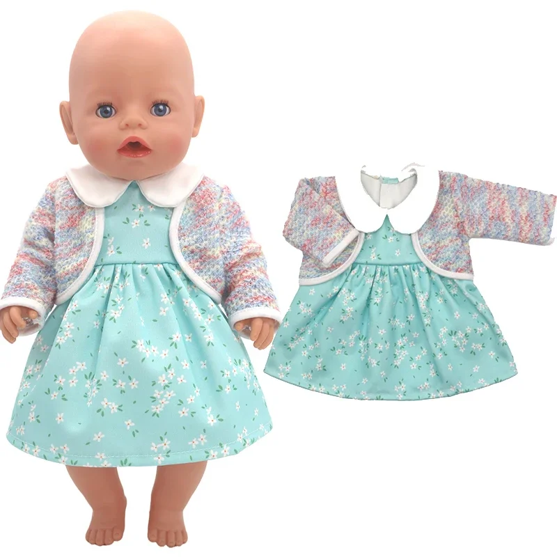 Dolls Out Going Carry Bag Doll Accessory for 43cm Baby New Born Doll Girl for 18 Inch Bag Doll Clothes 2