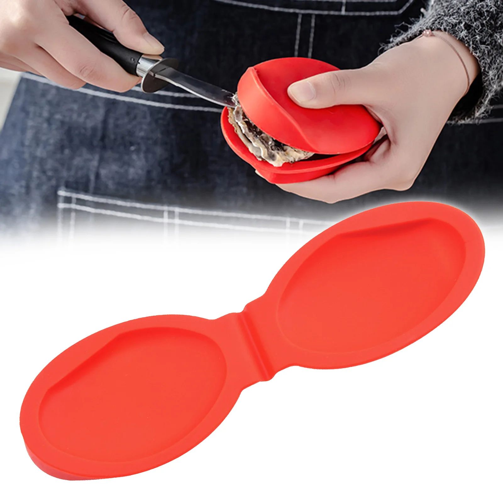 Oyster Shucking Hand Clip Silicone Oyster Shucker Shellfish Opener Tool Kitchen Tool Seafood Knives Opener