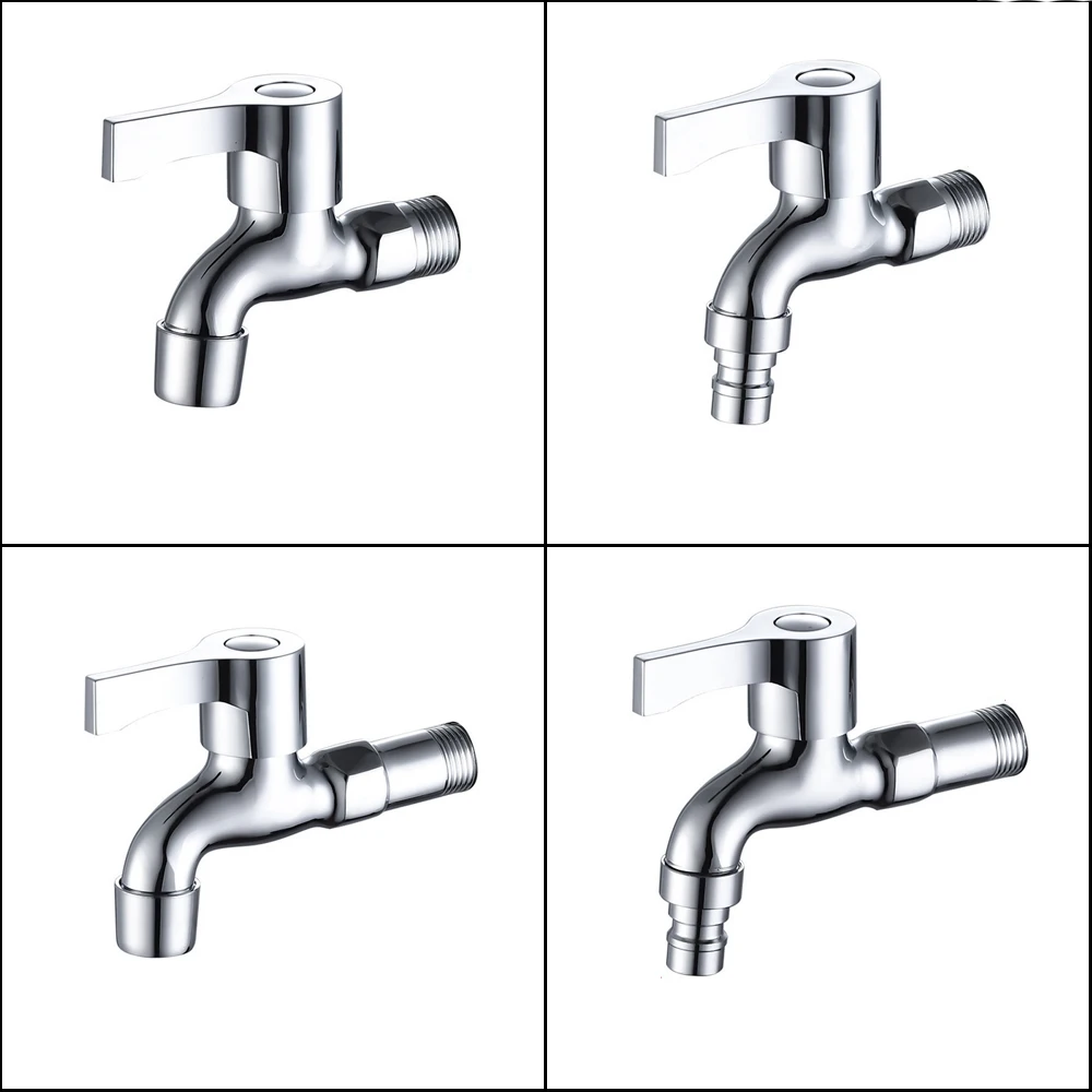 

Настенный кран SKOWLL для стиральной машины, латунный, одинарный, холодный, с сетчатым отверстием, полированный хром