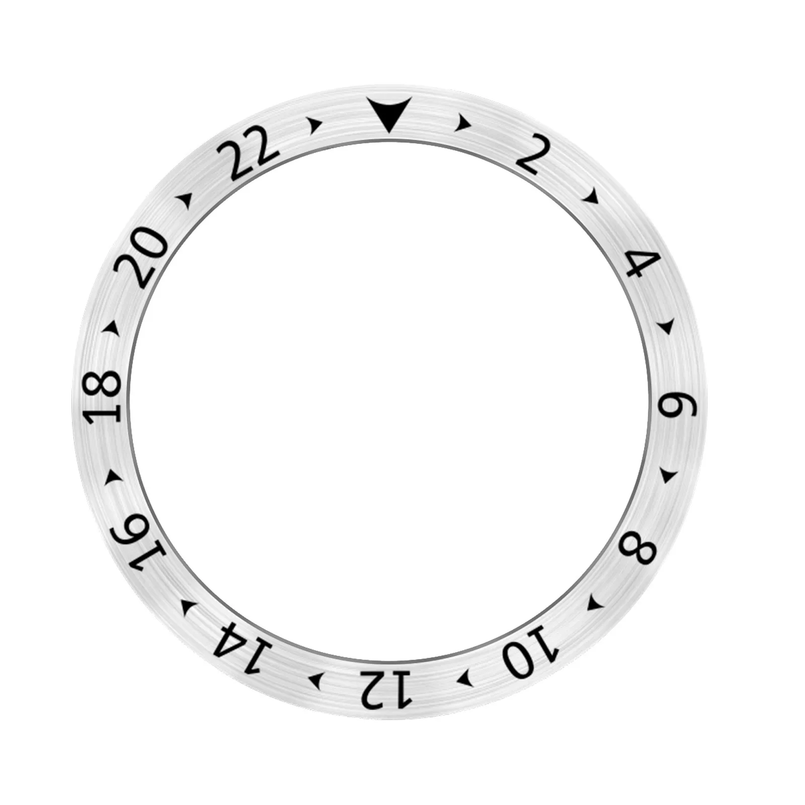Premium Metal Bezel Protective Ring with Time/Speed Scale