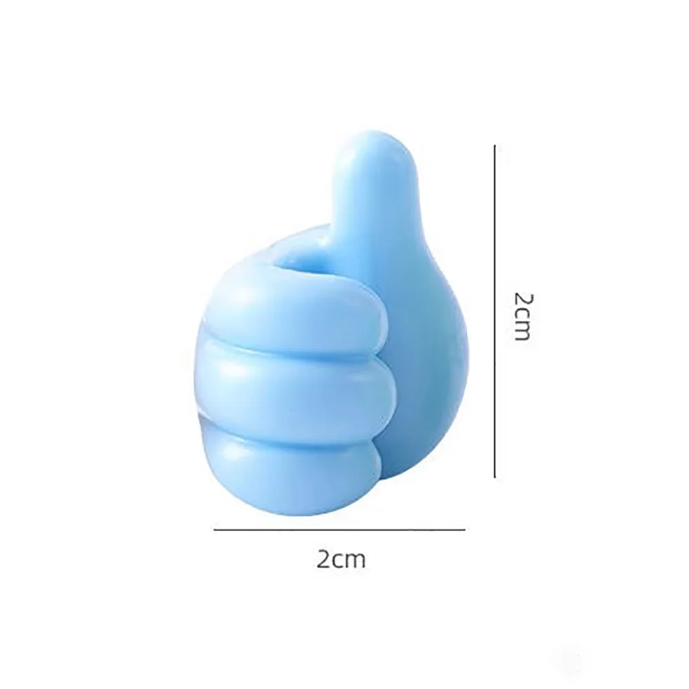 Silicone Thumb Wall Hook– Cable, Wire & USB Organizer Clips | Multipurpose Adhesive Holders 3 Sa4e359737bc6487ca8b779018b52943ab