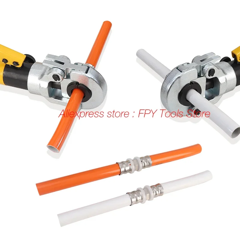 Hydraulic Pex Pipe Crimping Tools CW-1632 Pressing Plumbing Tools for Pex Pipe with TH / V jaws GC-1632 2
