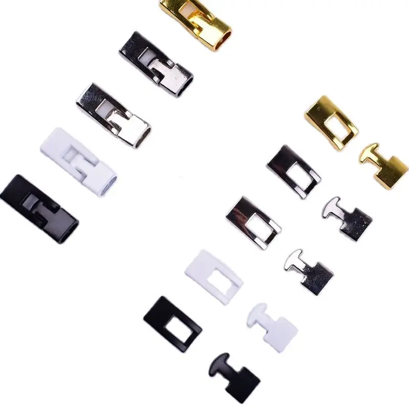 Magnete Schnalle Schnürsenkel auf Metall Schnürsenkel Kreuz schnalle Zubehör Metall Spitze Schloss DIY Sneaker Kits Metall Spitze Schnalle 1 Paar
