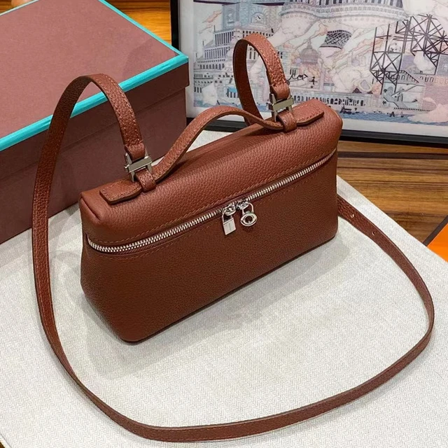 2023 New Lady Fashion Cowhide Leather Makeup Bag Luxury Designer Evening  Bags Shoulder Handbags For Women Free Delivery - AliExpress