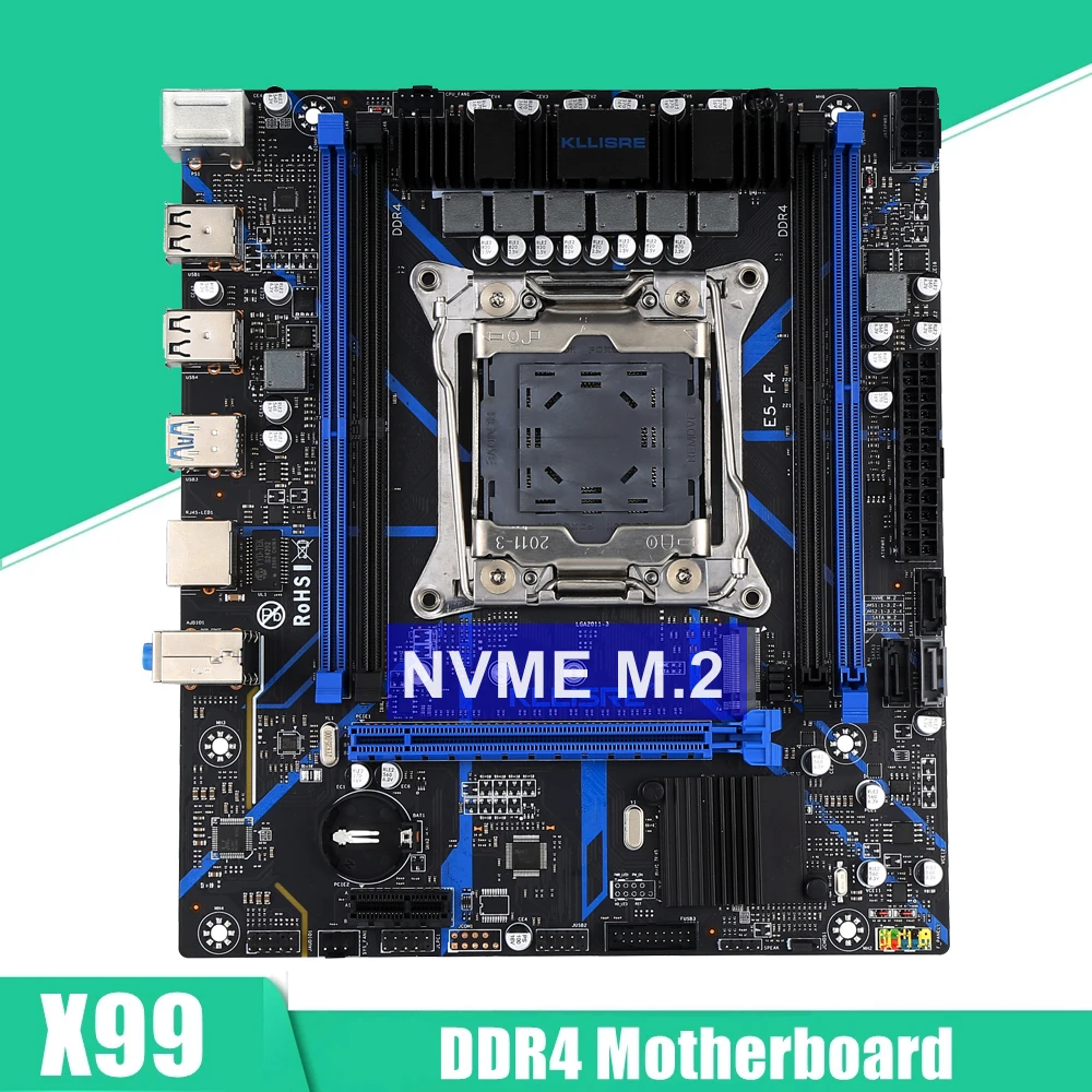 Intel Xeon E5-2680 v4 + X99マザボ + 16GB X99 Motherboard Combo Kit Set LGA 2011-3 Xeon E5 2680 V4 CPU