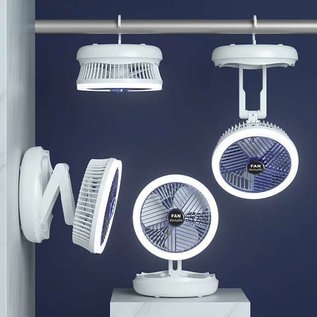 Foldable Fan with LED Night Light Automobiles & Motorcycles Computer, Office $ Securities Outdoor Fun $ Sports
