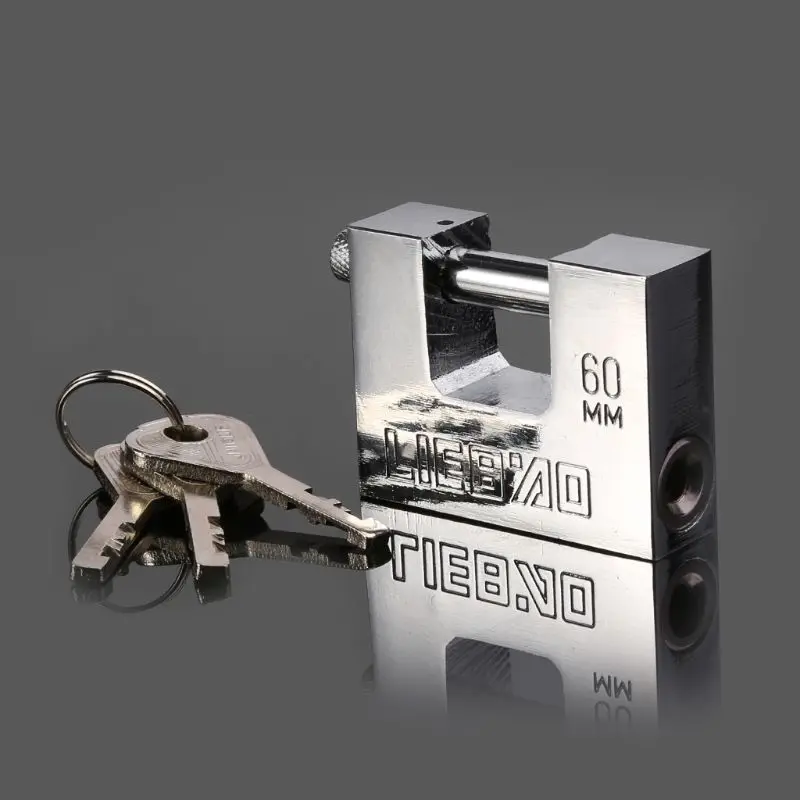 Description Picture 4 of itemY1UD Steel Burglar Padlock Security Safety Lock Antique Horizontal Opening