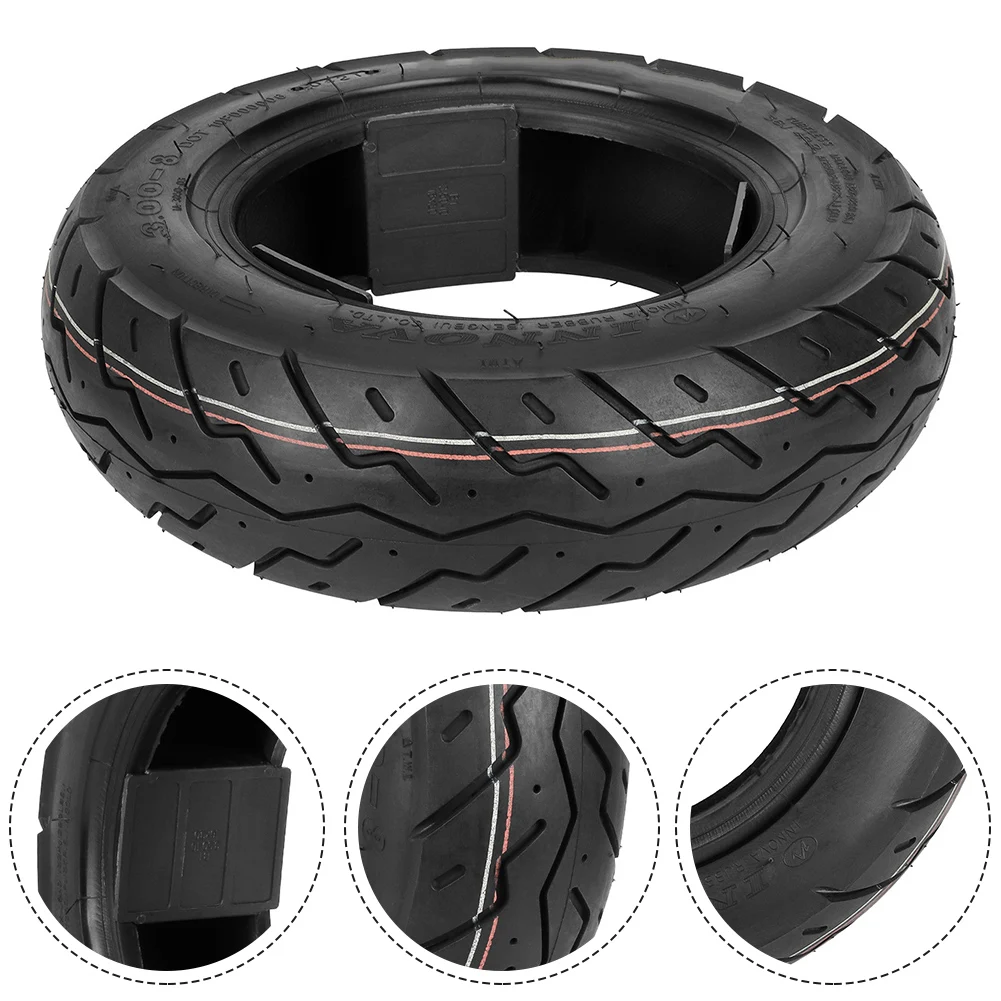 

3.00-8 Tubeless Tire Vacuum Tyre For Electric Scooter Mi Ni Motorcycle Trolley Cycling Electric Bicycle Accessories