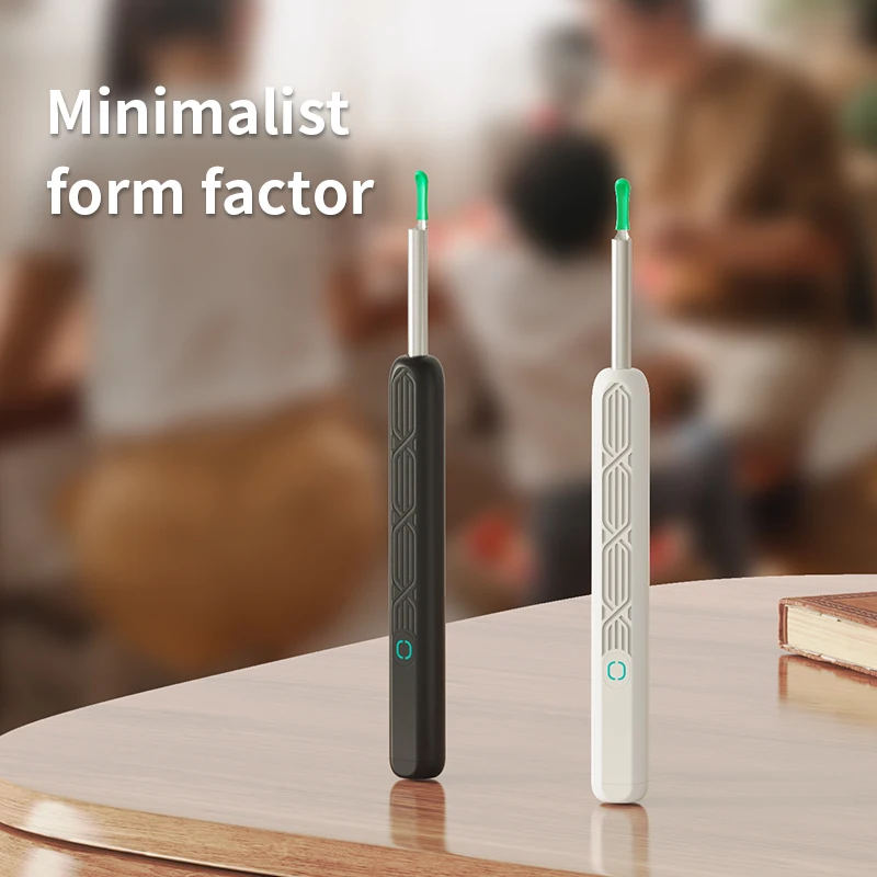 2025 New Wireless Smart Visible Earpick Ear Wax Cleaner HD Camera 6 LED Lights Earwax Removal Cleaning Tool Kit For iOS Android