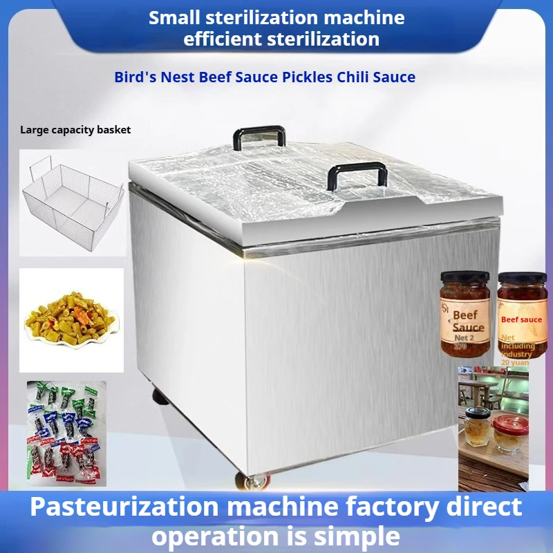 Description Picture 6 of itemCommercial Pasteurizer Machine 220V, Multi-Purpose Stainless Steel for Pet Food/Noodles/Juice