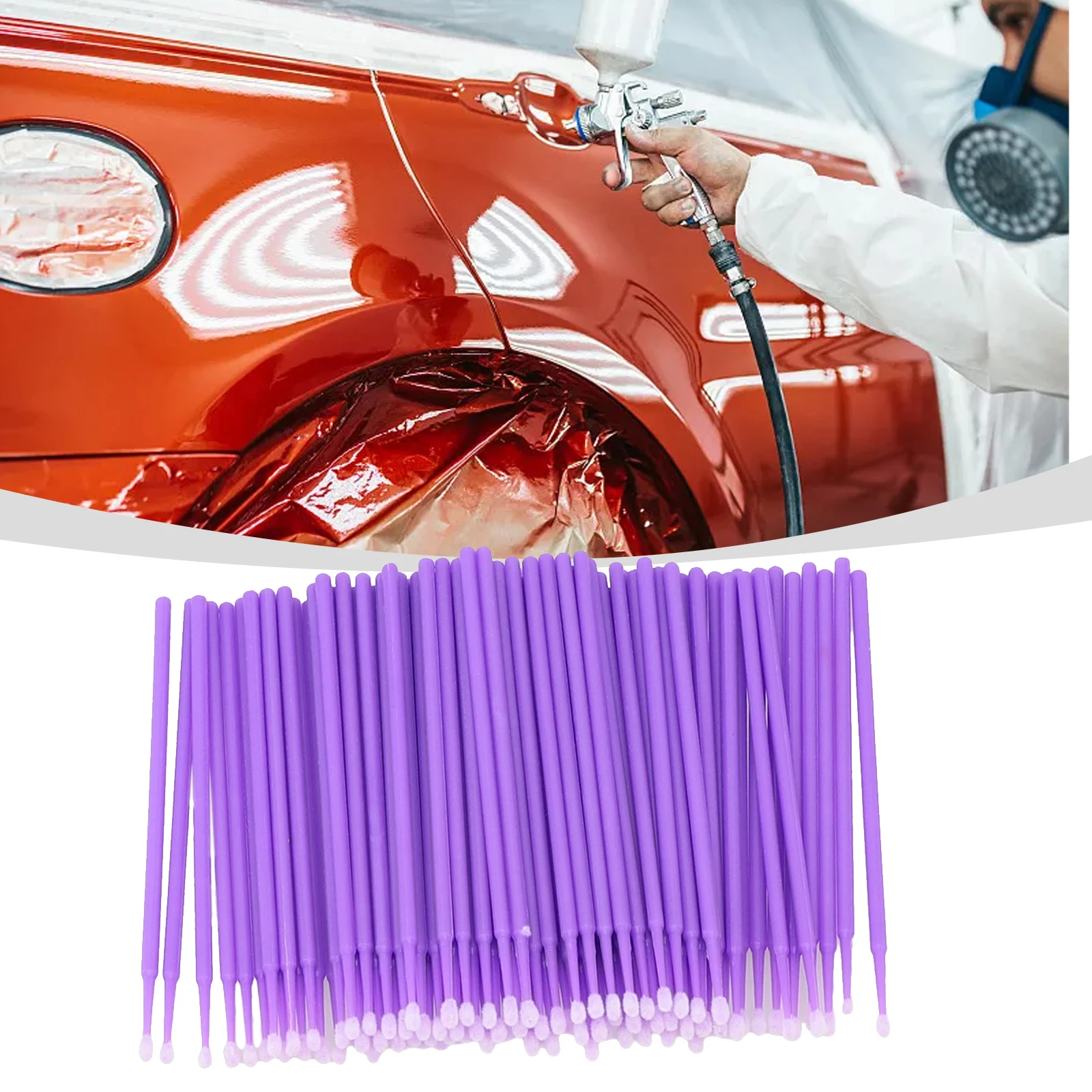 Car Paint Brushes Paint Touch-up Disposable Dentistry Pen Car Applicator Plastic Precise For Smooth Application Small Scratches