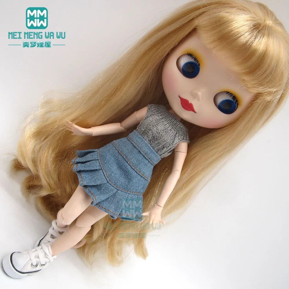 Blyth Puppenzubehör Kleidung Mode Sweatshirt, Schuhüberzüge, Sneakers für Blyth Azone Puppe Weihnachtsgeschenk – Detail 23