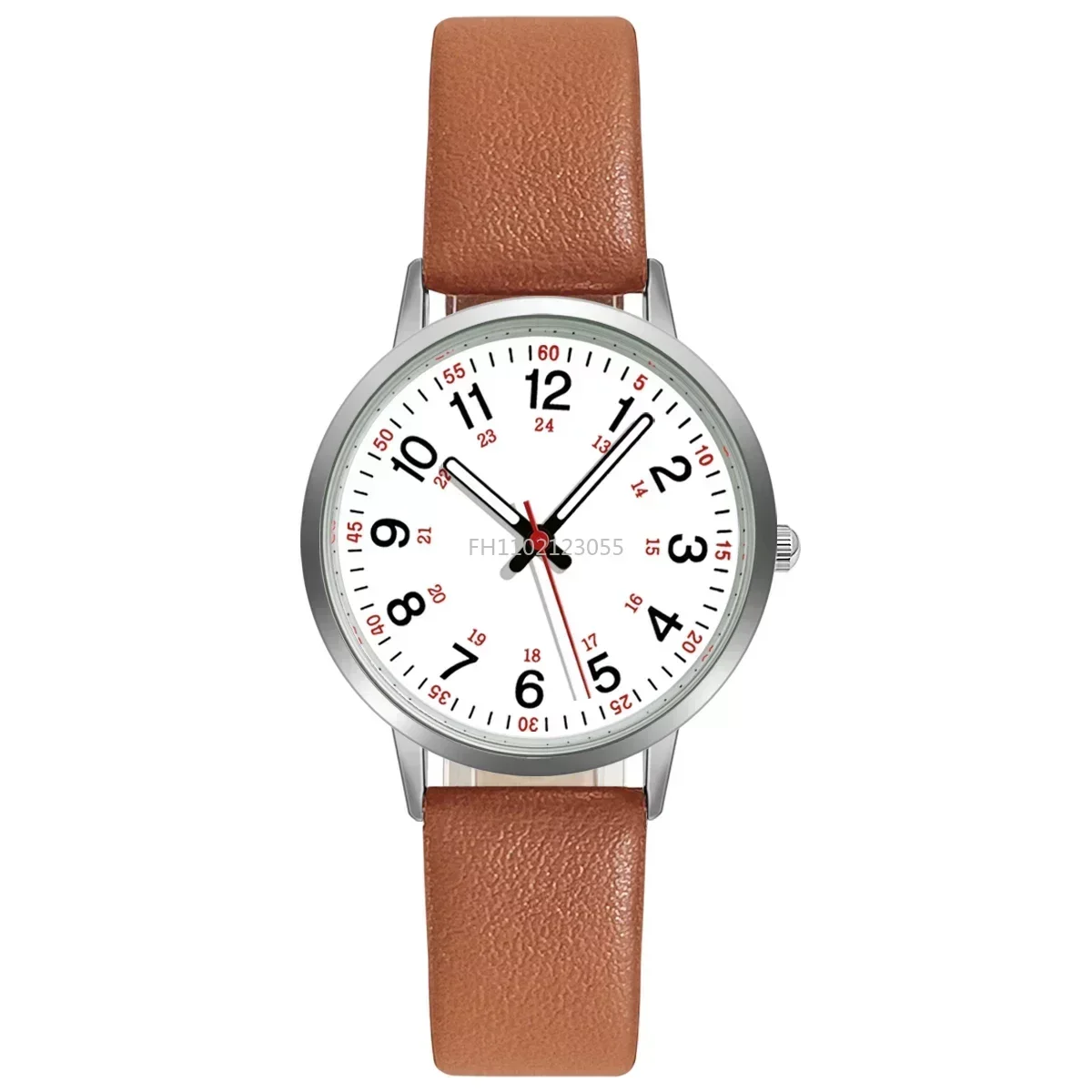 Fashion Men Watches Luminous Hands Clock Luxury Sports Date Quartz Wristwatch Men Leather Watch Watch for Women 3