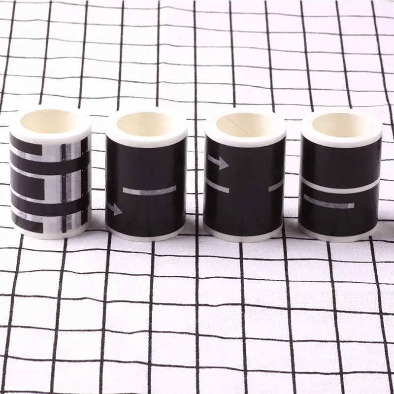 Creative Traffic Railway Road Washi Tape Adhesive Masking DIY Scrapbooking Sticker Label for Toy Car Play