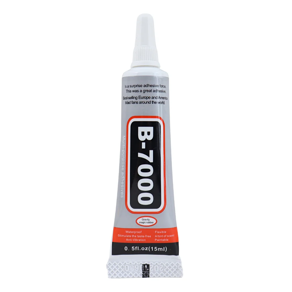 15ML 25ML 50ML 110ML B7000 Clear Contact Phone Repair Adhesive Universal Glass Plastic DIY Glue B-7000 With Precision Applicator 5