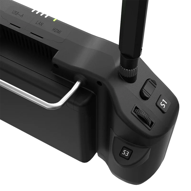 SIYI UniRC 7 / 7 Pro Dual Frequency 2.4 & 5 GHz Handheld Ground Station 40 KM Range