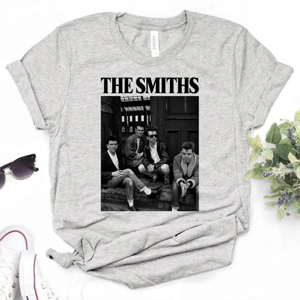The Smiths Tee Women Graphic Streetwear T-Shirt Girl Comic Clothing