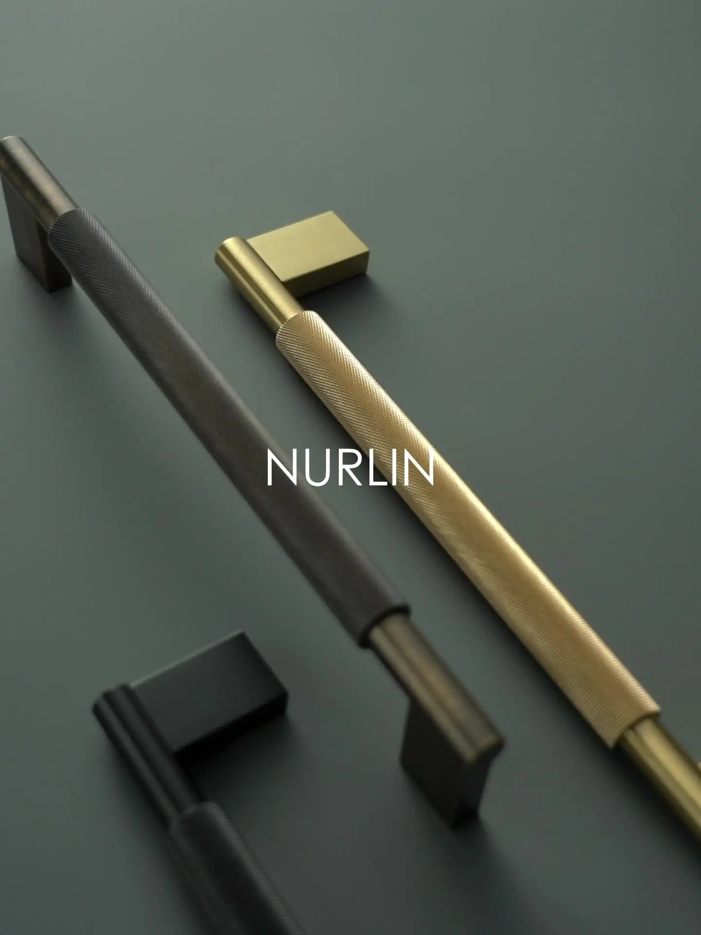 Nurlin ручка для двери из латуни