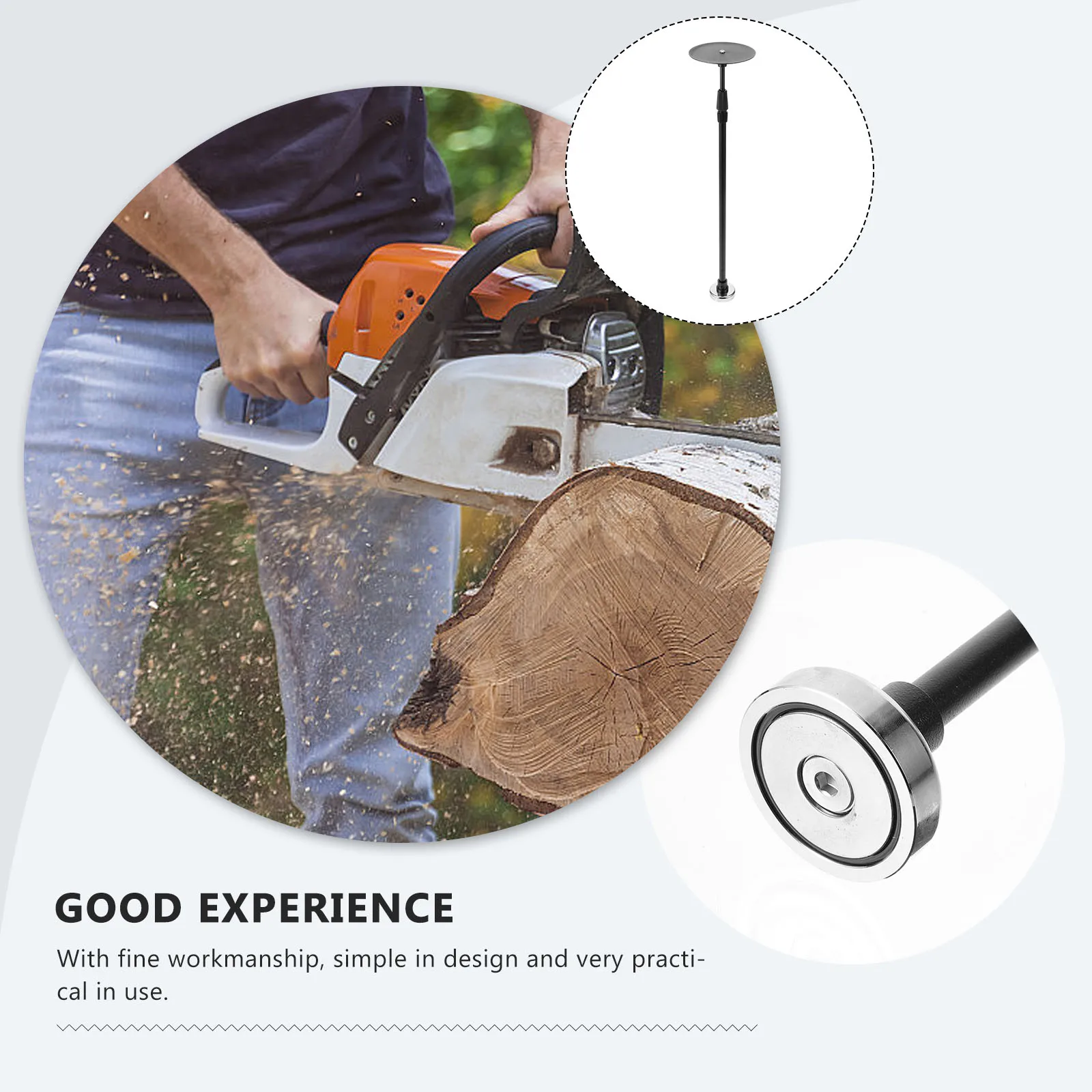 Adjustable Firewood Measuring Tool Telescoping Cutting Gauge Logging Tools Firewood Marker Adjustable Tools
