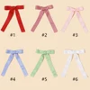 Baby Accessories For Newborn Toddler Kids Baby Girl Boy Hairclip Solid Ribbon Bow Hair Clips Exquisite Handmade Hair Accessories 6